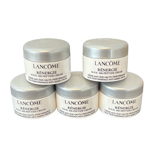 Lancome Other - 5 Lancome Renergie HPN 300 Peptide Cream 0.16oz 5ml Travel Size New